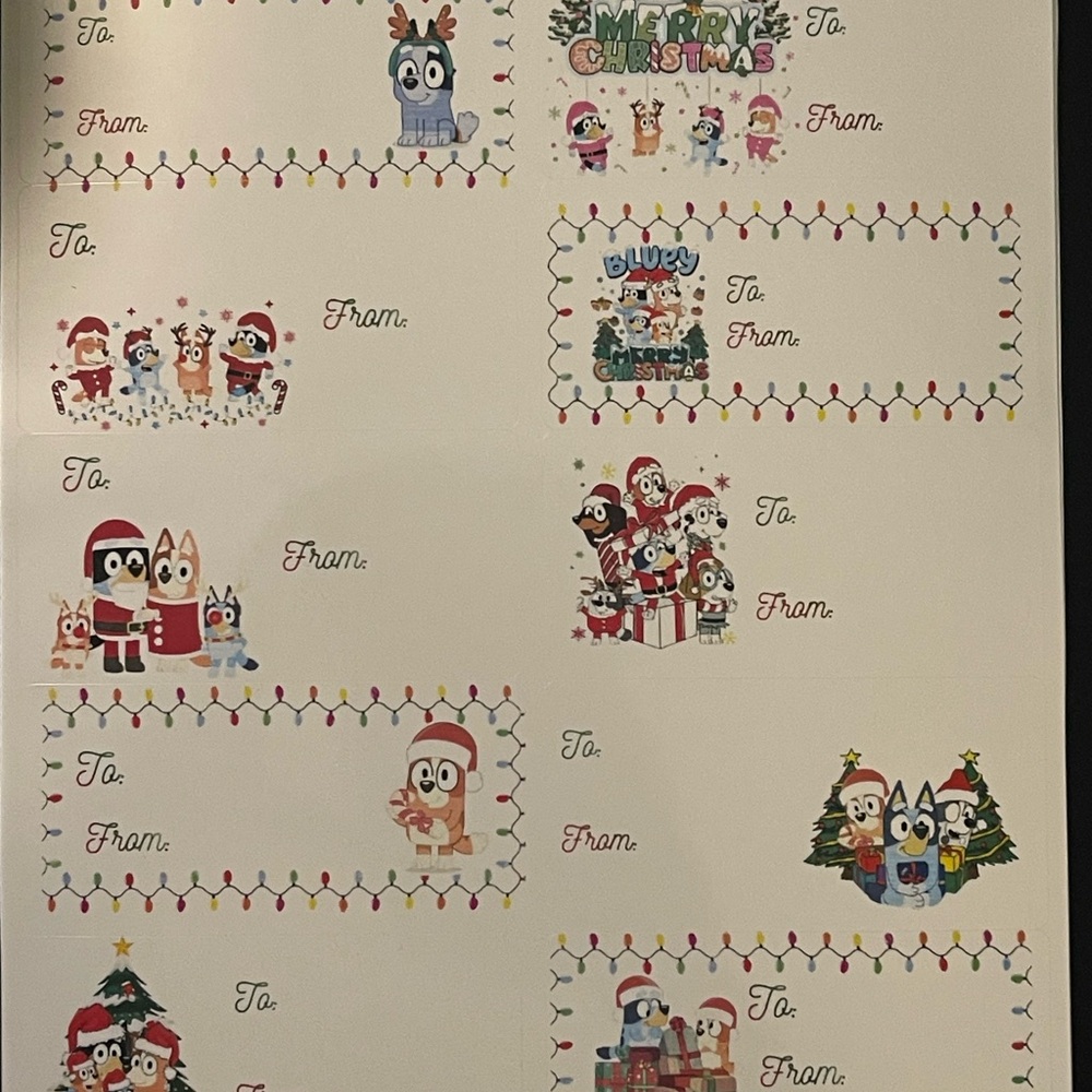 Festive Holiday Gift Tags
